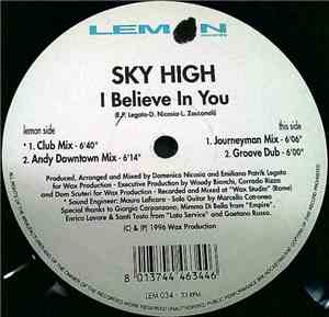 Sky High  - I Believe In You