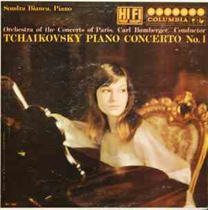 Sondra Bianca, Orchestra Of The Concerts Of Paris, Carl Bamberger, Tchaikovsky - Piano Concerto No. 1