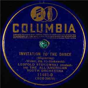 Weber - Leopold Stokowski, The American Youth Orchestra - Invitation To The Dance, Op. 65 (Beginning)