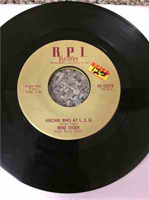 Mike Tiger - Archie Who At L.S.U.