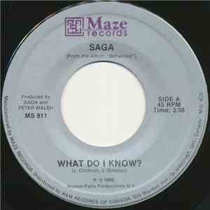 Saga  - What Do I Know?/Easy Way Out