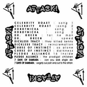 Various - Najave Koncertnih Događanja u Attack-u Za 5. Mjesec 2002.