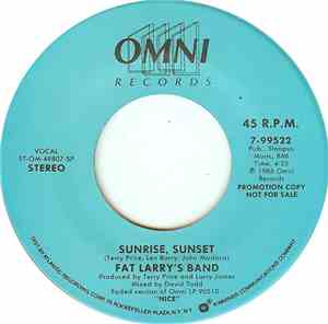 Fat Larry's Band - Sunrise, Sunset