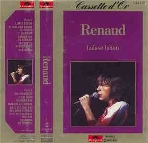 Renaud - Laisse Béton Marche à L'Ombre - Cassette D'Or