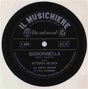 Vittorio De Sica Con Carlo Savina E Il Suo Complesso - Signorinella