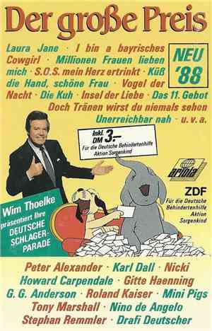 Various - Der Große Preis • Wim Thoelke Präsentiert Ihre Deutsche Schlagerparade • Neu '88