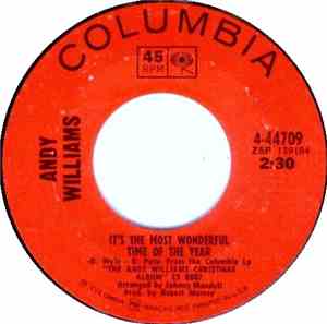 Andy Williams - It's The Most Wonderful Time Of The Year