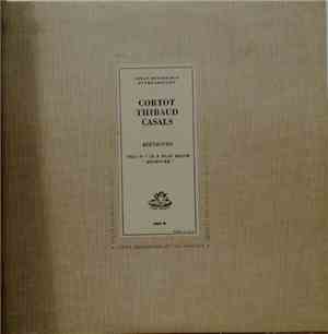 Beethoven, Pablo Casals, Alfred Cortot, Jacques Thibaud - Trio In B Flat, 'Archduke'
