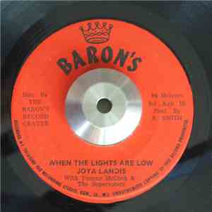 Joya Landis / Hugh Roy - When The Lights Are Low / Love I Tender