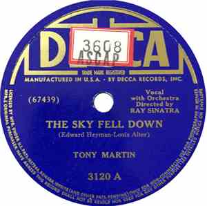 Tony Martin  - The Sky Fell Down / Havana For A Night