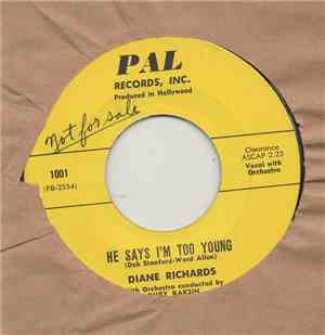 Diane Richards  - He Says I´m Too Young