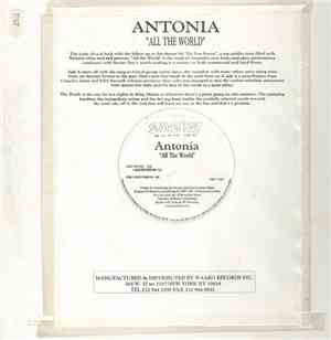 Antonia - All The World