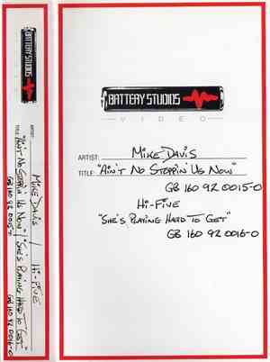 Mike Davis / Hi-Five - Ain't No Stoppin' Us Now / She's Playing Hard To Get