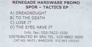 Spor - Tactics EP