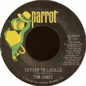 Tom Jones - Letter To Lucille / Thank The Lord