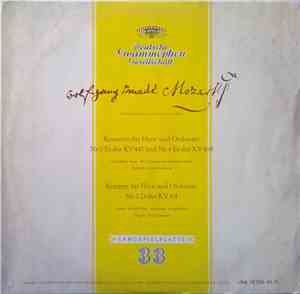 Wolfgang Amadeus Mozart / Kurt Blank - RIAS Symphonie-Orchester Berlin - Leopold Ludwig / Gustav Scheck - Bamberger Symphoniker - Fritz Lehmann - Konzerte Für Horn Und Orchester Nr. 3 Es-dur KV 447 Und Nr. 4 Es-dur KV 495 / Konzert Für Flöte Und Orchester