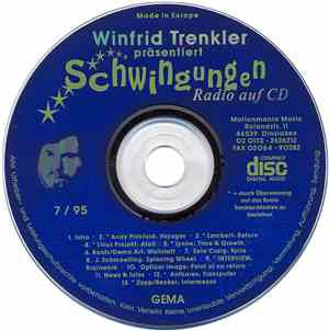Winfrid Trenkler - Schwingungen Radio Auf CD Vol. 2 - 7/95