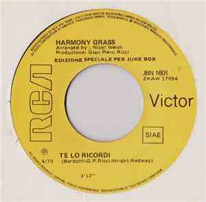 Harmony Grass - Te Lo Ricordi