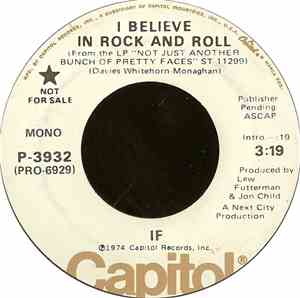 IF  - I Believe In Rock And Roll