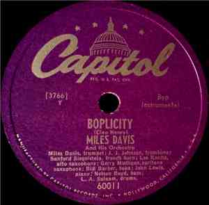 Miles Davis And His Orchestra - Boplicity / Israel