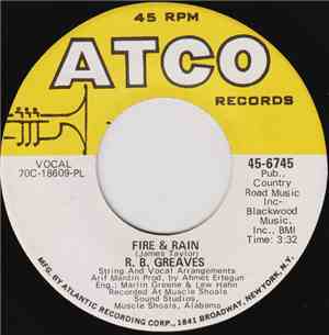 R.B. Greaves - Fire & Rain