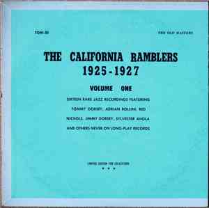 The California Ramblers - 1925-1927 Volume One