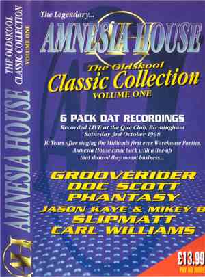 Various - The Legendary.........Amnesia House: The Oldskool Classic Collection Volume 1