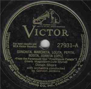 Dinah Shore - Conchita, Marquita, Lolita, Pepita, Rosita, Juanita Lopez / He Wears A Pair Of Silver Wings