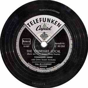 Tennessee Ernie With Cliffie Stone's Orchestra - Tennessee Local / Blackberry Boogie