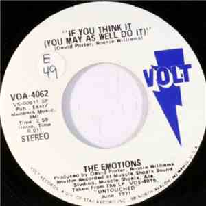 The Emotions - If You Think It (You May As Well Do It)