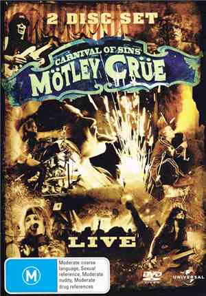 Mötley Crüe - Carnival Of Sins - Live
