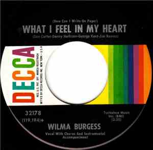 Wilma Burgess - Tear Time