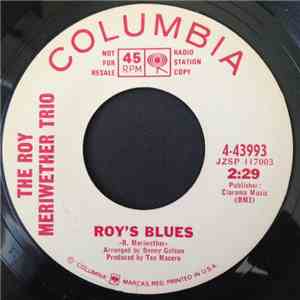 The Roy Meriwether Trio - Roy's Blues / Gambit