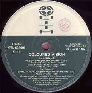 Coloured Vision - Violet Rain