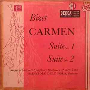 Georges Bizet, The Stadium Concert Symphony Orchestra, Salvatore Dell'Isola - Bizet Carmen Suite No. 1 Suite No. 2