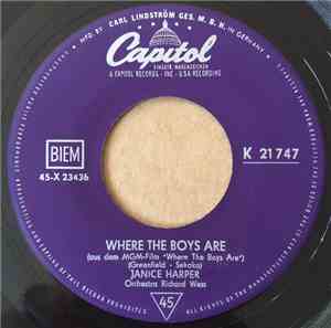 Janice Harper - Where The Boys Are / No One