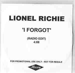 Lionel Richie - i forgot
