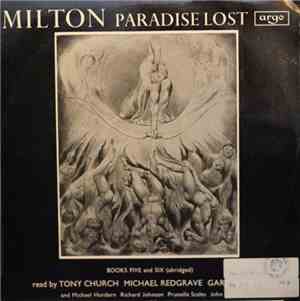 Milton, Tony Church, Michael Redgrave - Paradise Lost Books Five And Six (Abridged)