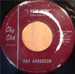 Fay Anderson - I Need You