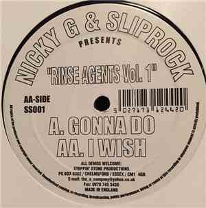 Nicky G & Sliprock - Rinse Agents Vol. 1