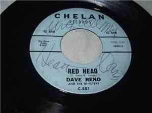 Dave Reno And The Hi-Flyers - San Diego / Red Head