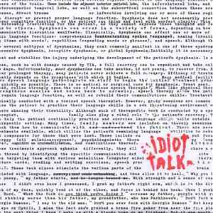 Idiot Talk - Idiot Talk