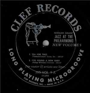 Jazz At The Philharmonic - Norman Granz' Jazz At The Philharmonic New Volume 5