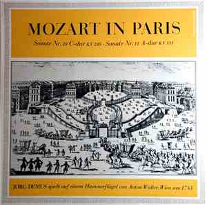 Mozart / Jörg Demus - Mozart In Paris