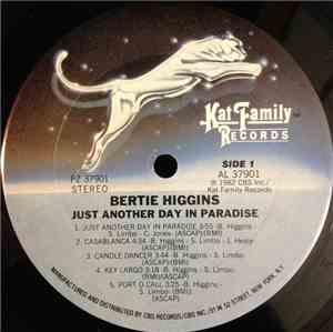 Bertie Higgins - Just Another Day In Paradise