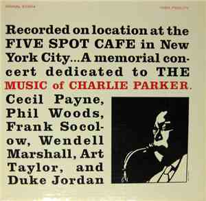Cecil Payne, Phil Woods, Frank Socolow, Wendell Marshall, Art Taylor, Duke Jordan - A Night At The Five Spot