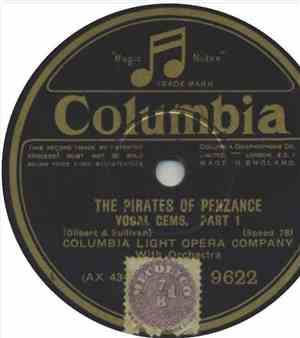Columbia Light Opera Company - The Pirates Of Penzance - Vocal Gems