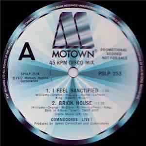 Commodores - I Feel Sanctified