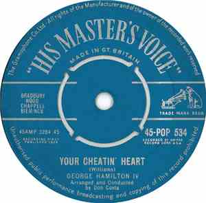 George Hamilton IV - Your Cheatin' Heart / When Will I Know