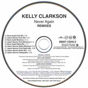 Kelly Clarkson - Never Again (Remixes)